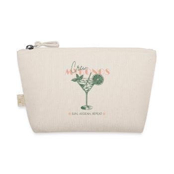 Vacances à Mykonos Voyage entre filles Enterrement de vie de garçon - Trousse biologique - nature - Devant