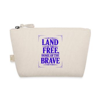 Land of the Free, Home of the Brave - Bio-Täschchen - Natur - Vorne