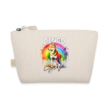 Dingo Girl Australian Wild Dog - Organic Pouch - nature - Front