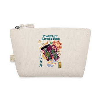 Powered By Booster Packs Trading Card Collector - Organic Pouch - nature - Front