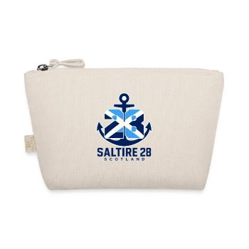 Scotland Soccer Fan Saltire 28 Years in the Making - Organic Pouch - nature - Front