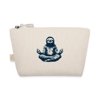 Yoga Namasté méditant paresseux - Trousse biologique - nature - Devant