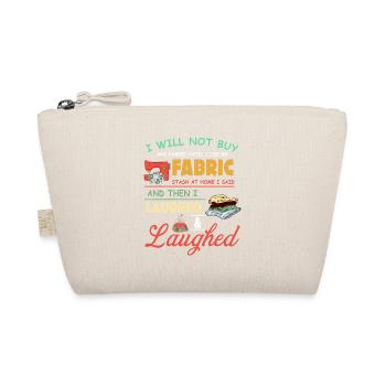T-shirt riant de la cachette en tissu - Trousse biologique - nature - Devant