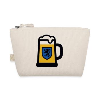 Beer Mug Bavaria Lions Coat of Arms Folk Festival - Organic Pouch - nature - Front