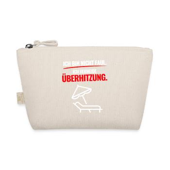 Zu Heiß Für Leistung - Bio-Täschchen - Natur - Vorne