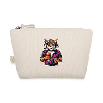 Tiger Comic Summer - Organic Pouch - nature - Front