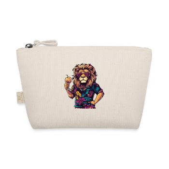 Lion Comic Summer - Organic Pouch - nature - Front