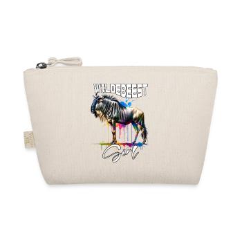 Wildebeest Girl Wildebeest - Organic Pouch - nature - Front
