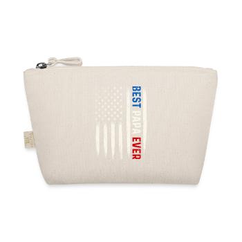 Best Papa Ever Father Grandpa Family - Organic Pouch - nature - Front