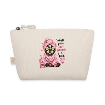 Plan du jour : Ne rien faire et être mignonne Moi Mode Temps - Trousse biologique - nature - Devant