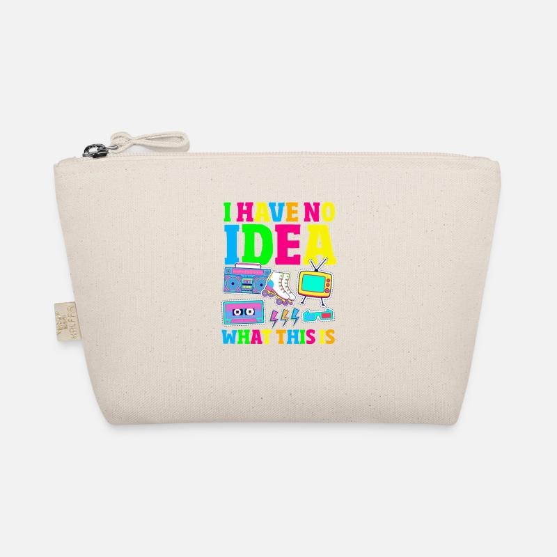 Retro Back to the 80s Vintage Design Organic Pouch