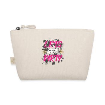 Lets get dirty Schlammlauf Mud Run Muddy Race - Organic Pouch - nature - Front