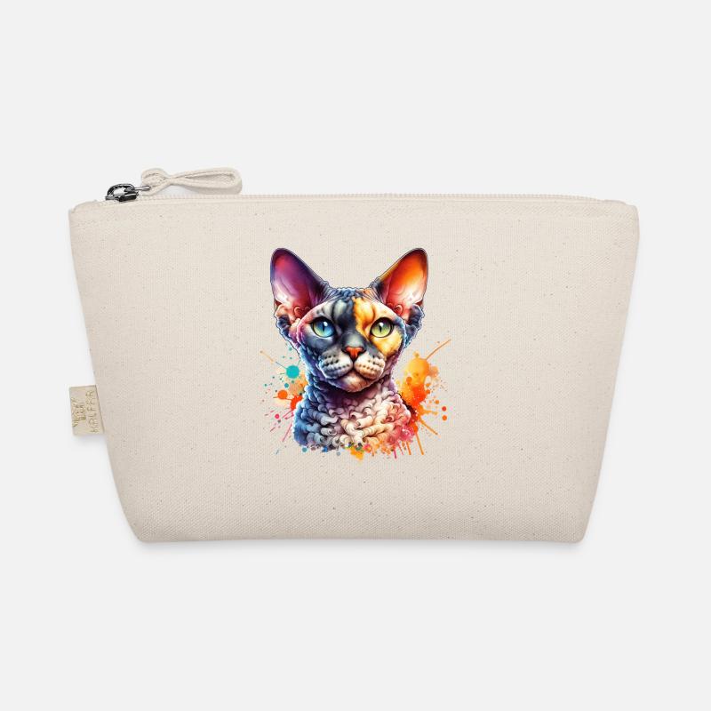 Devon Rex Motiv Bio-Täschchen