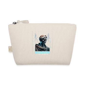 Wisdom Neon Bust Streetwear - Organic Pouch - nature - Front