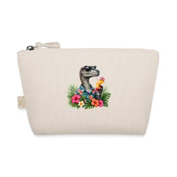 Dino en Cocktail de Chemises Hawaïennes - Trousse biologique - nature - Devant