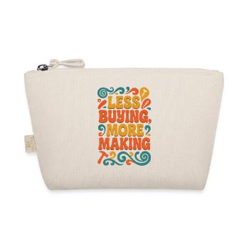 Achetez moins | Upcycling DIY - Trousse biologique - nature - Devant