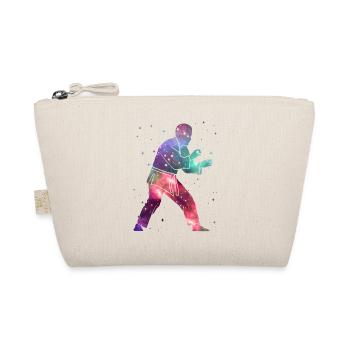 Judo Judoka Space Men Kids Martial Arts - Organic Pouch - nature - Front