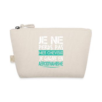 Chauve Cadeau humour personnalisé - Trousse biologique - nature - Devant