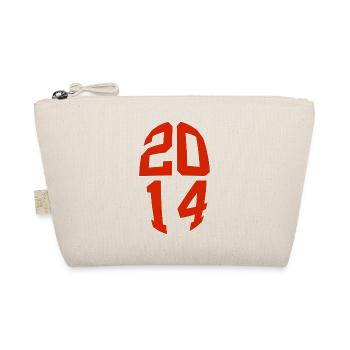 12 JAHRE ALT 2014 12. GEBURTSTAG - Bio-Täschchen - Natur - Vorne