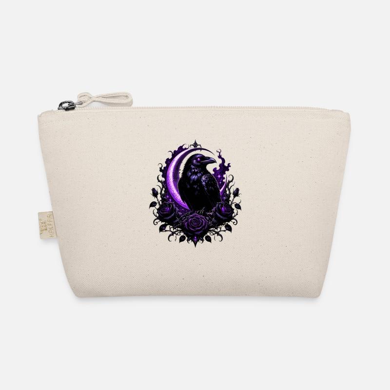Corbeau lune pourpre avec des roses Trousse biologique