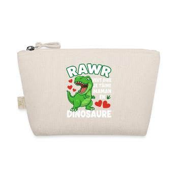 Rawr Je t'aime Maman Dinosaure Mignon - Trousse biologique - nature - Devant