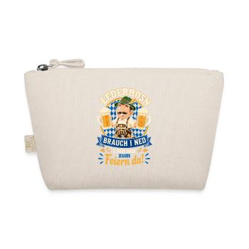Lederhosen Feiern Prost - Bio-Täschchen - Natur - Vorne
