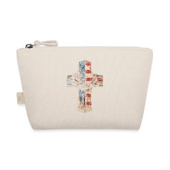 Croix du drapeau avec couronne d’épines - Trousse biologique - nature - Devant