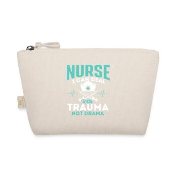 Nurse I Can Deal With Trauma - Organic Pouch - nature - Front