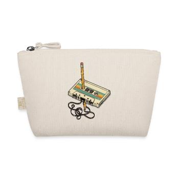 Cassette 90s Outfit 80s Party 90s Theme - Organic Pouch - nature - Front