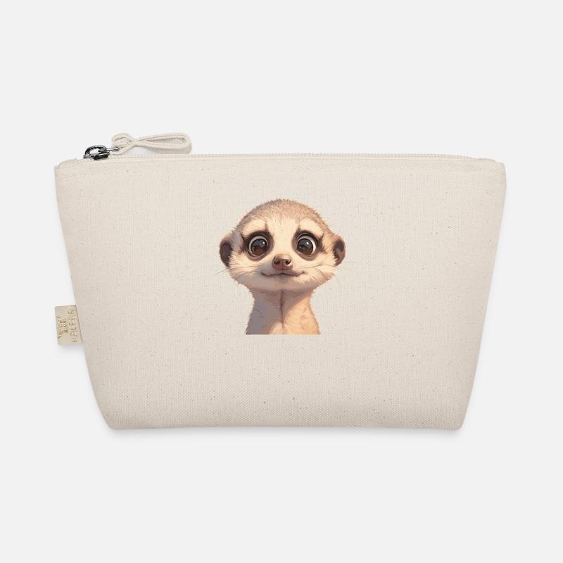 Meerkat Erdmännchen Bio-Täschchen