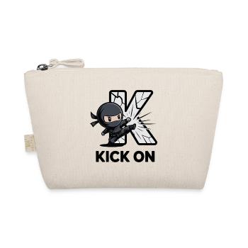Ninja Kick Through K Logo - Trousse biologique - nature - Devant