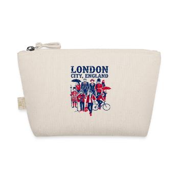 People Of London City England United Kingdom - Bio-Täschchen - Natur - Vorne