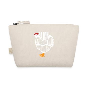Chicken Whisperer Chicken Chicken Keeper Chickens - Organic Pouch - nature - Front