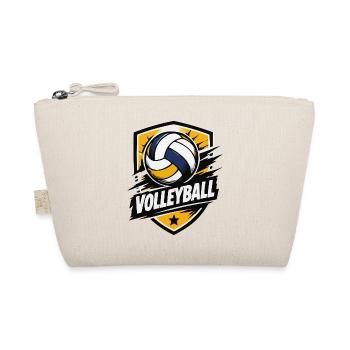 Punching Power Volleyball Shield - Organic Pouch - nature - Front