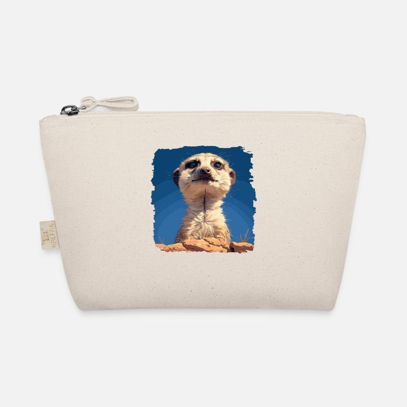 Meerkat Erdmännchen Bio-Täschchen