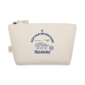 Keep Calm And Open Packs Treasure Trading Card - Organic Pouch - nature - Front