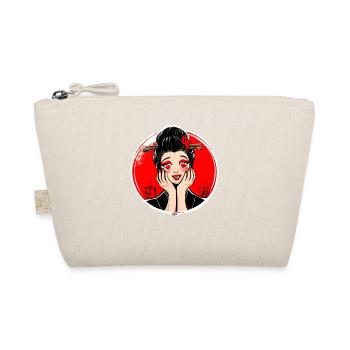 Pop Art du cœur de geisha - Trousse biologique - nature - Devant