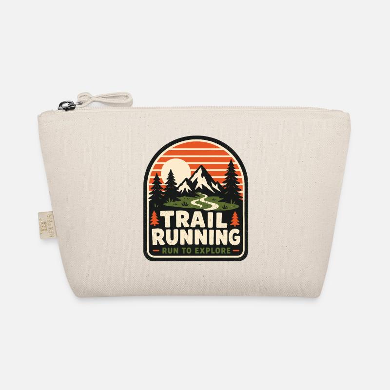 Badge de course en sentier pour explorer Trousse biologique