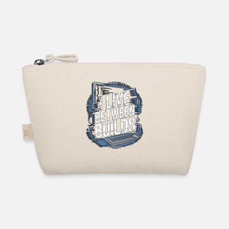 Game Developer I Live Between Builds Game Coder Organic Pouch