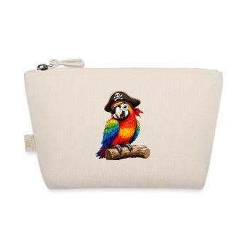 Perroquet pirate coloré avec cache-œil pour enfants - Trousse biologique - nature - Devant