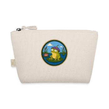 Insigne de grenouille sur nénuphar - Trousse biologique - nature - Devant