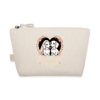 Dachshund Parents 2026 - Organic Pouch - nature - Front