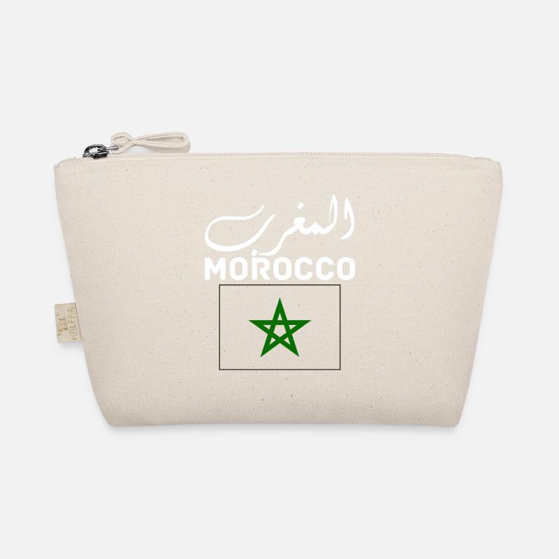 Morocco Graphic Funny Morocco Nation Flag Morocco Trousse biologique
