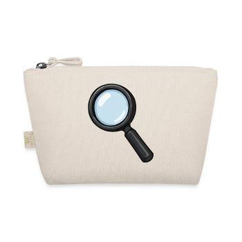 Magnifying Glass Illustration Magnifying Glass - Organic Pouch - nature - Front