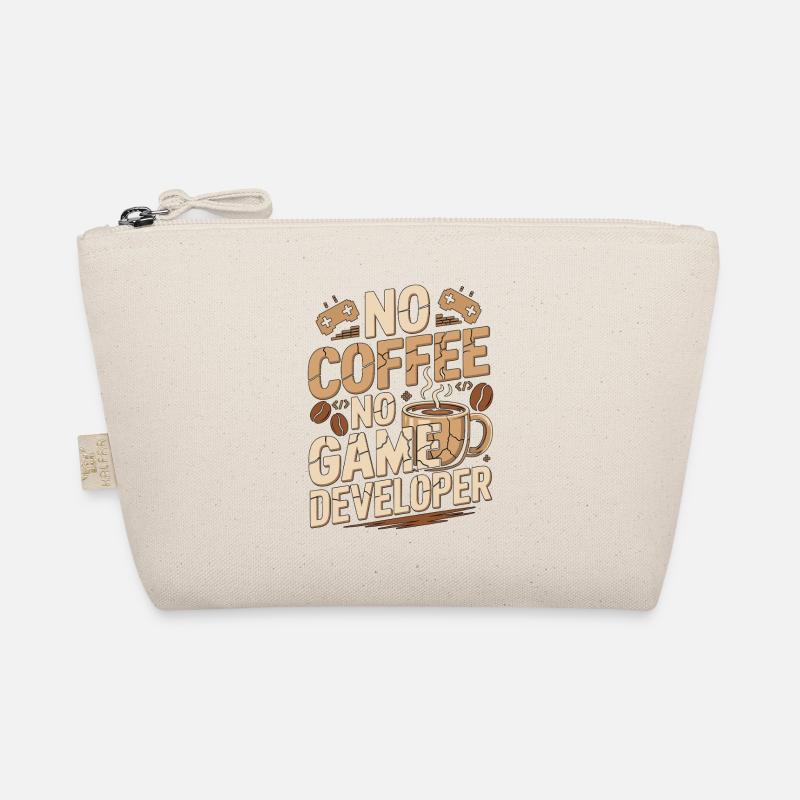 Game Developer No Coffee Game Coder Coffee Lover Organic Pouch
