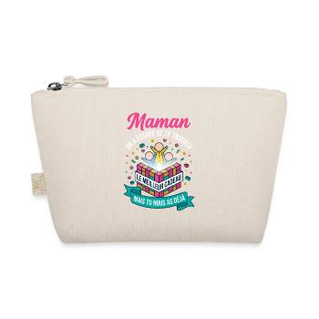 Maman Meilleur Cadeau Enfants Drôle - Trousse biologique - nature - Devant