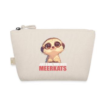 Meerkat Erdmännchen - Bio-Täschchen - Natur - Vorne