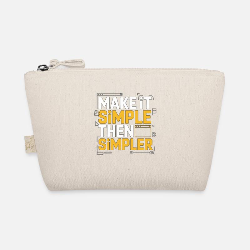 UX/UI Designer Make It Simple Then Graphic Design Organic Pouch