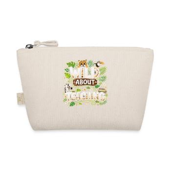 Wildly Passionate Teacher – Jungle Theme - Organic Pouch - nature - Front