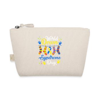 World Down Syndrome Day Socks - Organic Pouch - nature - Front